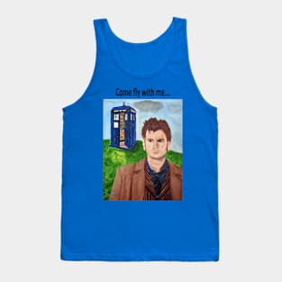 The Doctor & TARDIS Tank Top